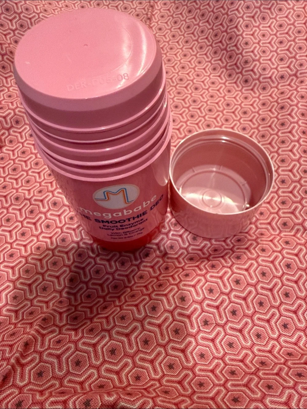 *NEW 2.6oz* megababe The Smoothie Deo Daily Deodorant - Pink